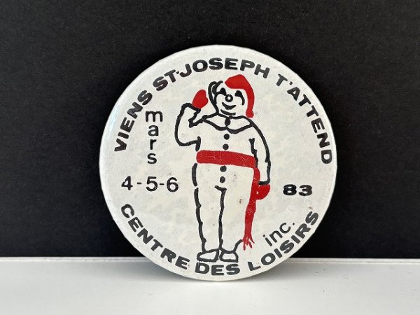 画像1: 1983年 ビンテージ 缶バッジ 缶バッチ USA ユーロ EURO vintage ヴィンテージ (1)