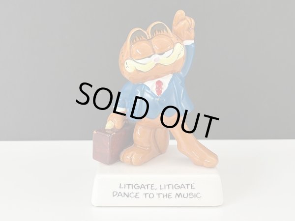 画像1: USA ヴィンテージ ENESCO ガーフィールド 置物 Garfield 1980s (1)