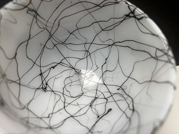 画像6: ヘーゼルアトラス ミッドナイトマジック C&S カップ&ソーサー HazelAtlas 1940's 1950's (6)