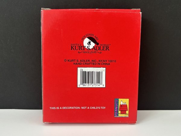 画像7: 箱付き ヴィンテージ スヌーピー ウッドストック 壁掛け飾り オーナメント SNOOPY PEANUTS USA  (7)