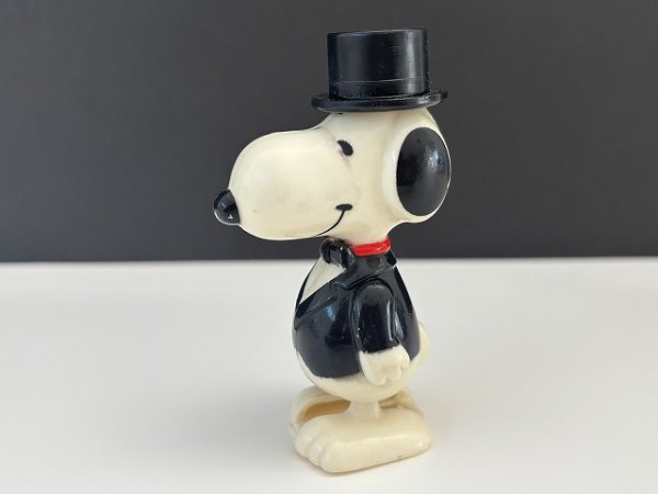 画像1: AVIVA スヌーピー WIND-UP TOY ヴィンテージ 1970's 1980's トコトコ PEANUTS (1)
