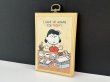 画像2: ヴィンテージ ルーシー スヌーピー 1980's HALLMARK WALL PLAQUE 壁掛け 飾り SNOOPY PEANUTS MADE IN USA (2)