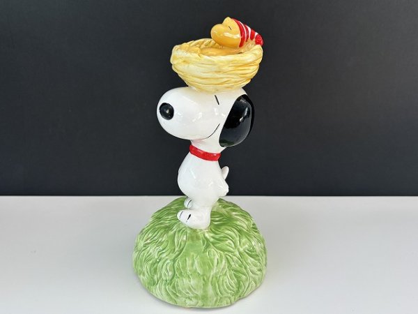画像2: アウトレット 1980年代 WILLITTS ヴィンテージ スヌーピー オルゴール ウッドストック MUSIC BOX SNOOPY PEANUTS (2)