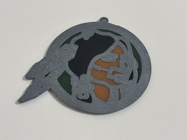 画像3: ステンドグラス風 ウォールデコ サンキャッチャー インディアン 壁掛け飾り USA オールド ヴィンテージ vintage (3)