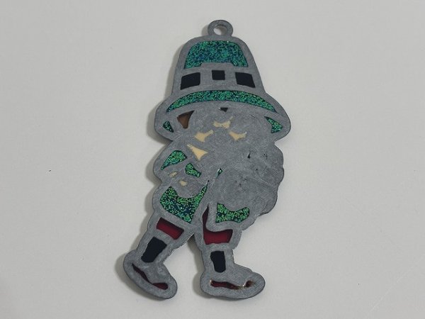 画像3: ステンドグラス風 ウォールデコ サンキャッチャー 壁掛け飾り USA オールド ヴィンテージ vintage (3)