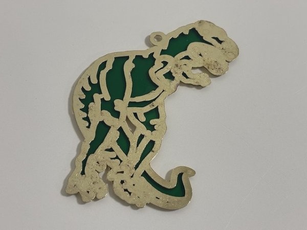 画像3: ステンドグラス風 ウォールデコ サンキャッチャー 恐竜 壁掛け飾り USA オールド ヴィンテージ vintage (3)