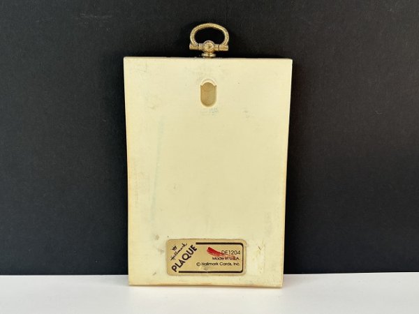 画像4: ヴィンテージ ルーシー スヌーピー 1980's HALLMARK WALL PLAQUE 壁掛け 飾り SNOOPY PEANUTS MADE IN USA (4)