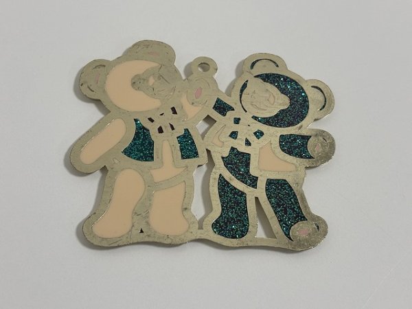 画像3: ステンドグラス風 ウォールデコ サンキャッチャー 壁掛け飾り USA オールド ヴィンテージ vintage (3)