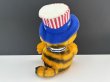 画像4: USA ヴィンテージ ガーフィールド ぬいぐるみ Garfield 1980s アメリカ アンクルサム 星条旗 (4)