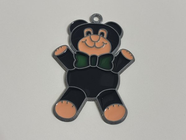 画像2: ステンドグラス風 ウォールデコ サンキャッチャー 壁掛け飾り USA オールド ヴィンテージ vintage (2)