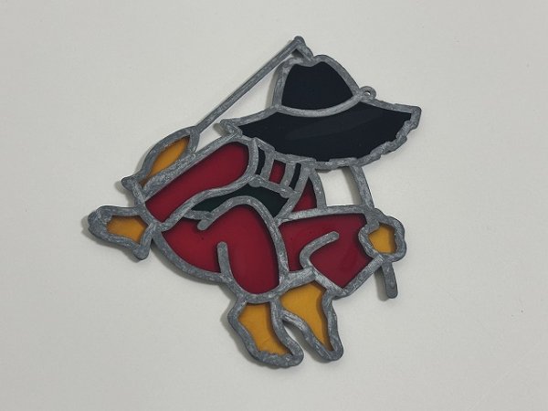 画像3: ステンドグラス風 ウォールデコ サンキャッチャー 壁掛け飾り USA オールド ヴィンテージ vintage (3)