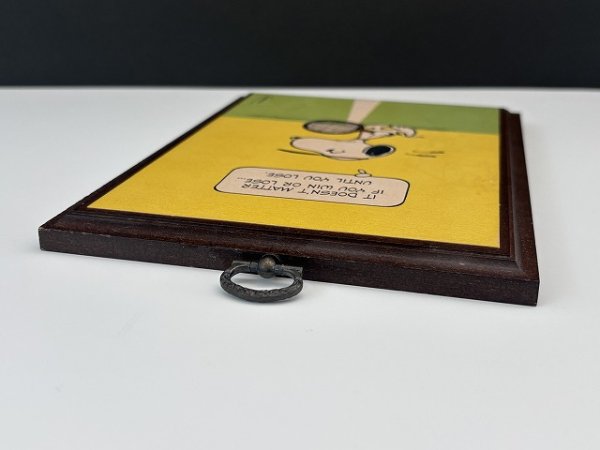 画像4: ヴィンテージ  スヌーピー 1980's HALLMARK WALL PLAQUE 壁掛け 飾り SNOOPY PEANUTS MADE IN USA (4)
