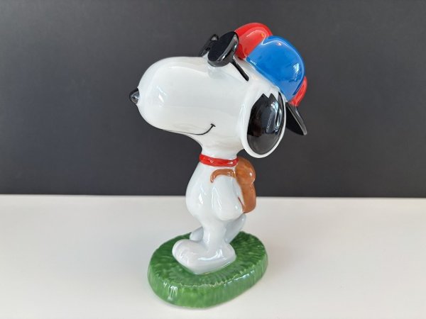 画像2: 箱付き スヌーピー JOE COOL ジョークール FLAMBRO フィギュア 置物 vintage SNOOPY (2)