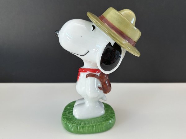 画像4: 箱付き スヌーピー ビーグルスカウト FLAMBRO フィギュア 置物 vintage SNOOPY (4)