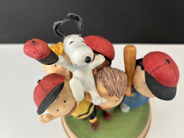 画像9: HALLMARK スヌーピー チャーリーブラウン ルーシー シュローダー フランクリン ベースボール 野球 PEANUTS GALLERY オールド USA ヴィンテージ (9)
