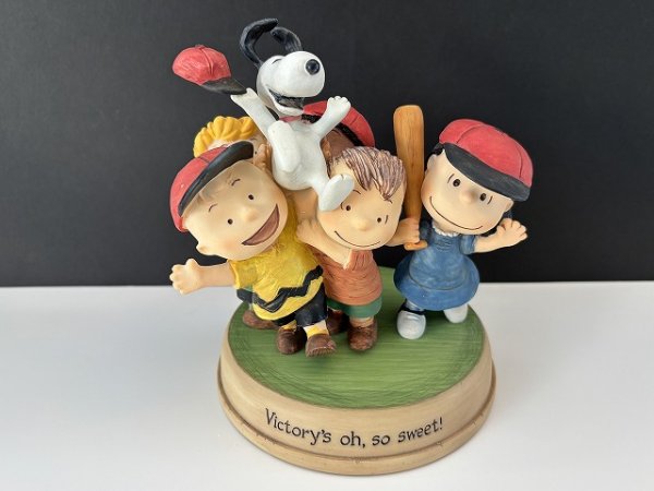 画像2: HALLMARK スヌーピー チャーリーブラウン ルーシー シュローダー フランクリン ベースボール 野球 PEANUTS GALLERY オールド USA ヴィンテージ (2)