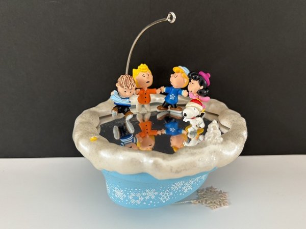 画像2: 音が出て回ります スヌーピー 2005 HALLMARK PEANUTS SNOOPY オールド ヴィンテージ (2)