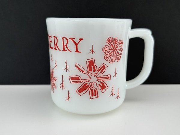 画像1: ファイヤーキング TOM & JERRY マグカップ Fire-king USA ヴィンテージ (1)