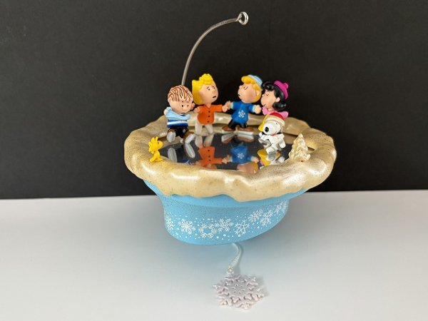 画像3: 音が出て回ります スヌーピー 2005 HALLMARK PEANUTS SNOOPY オールド ヴィンテージ (3)