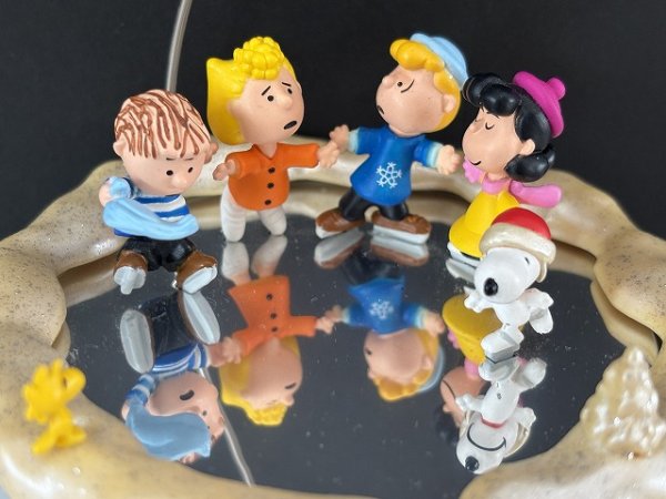 画像1: 音が出て回ります スヌーピー 2005 HALLMARK PEANUTS SNOOPY オールド ヴィンテージ (1)
