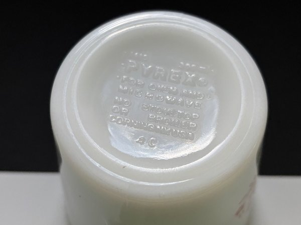 画像7: オールドパイレックス タイニーフラワー OLD PYREX マグカップ USA ヴィンテージ (7)