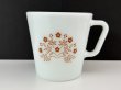 画像1: オールドパイレックス タイニーフラワー OLD PYREX マグカップ USA ヴィンテージ (1)