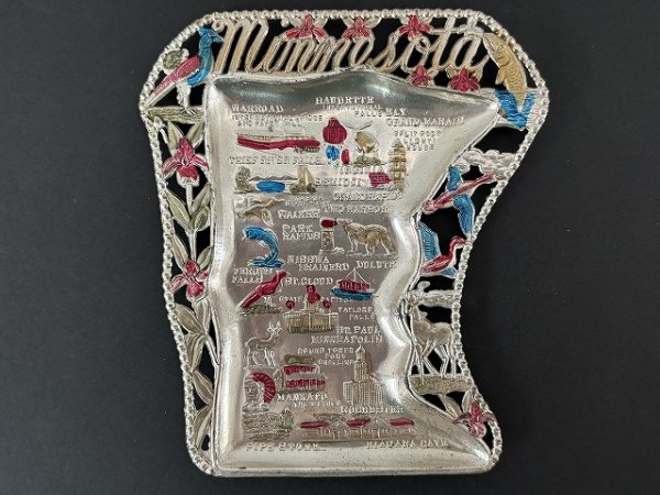 画像2: USA ヴィンテージ スーベニア アッシュトレイ ミネソタ州 Minnesota 灰皿  vintage souvenir ashtray (2)