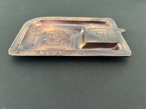 画像3: USA ヴィンテージ スーベニア アッシュトレイ ニューヨーク万国博覧会 万博 灰皿  vintage souvenir ashtray (3)