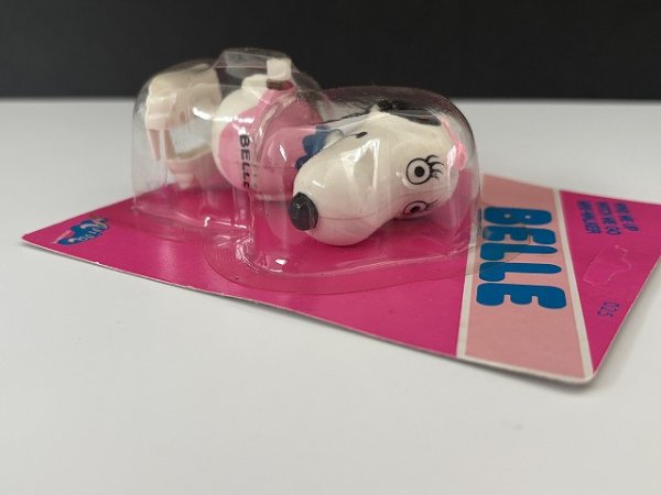 画像2: 1970's AVIVA スヌーピー ベル BELLE WIND-UP TOY 未開封 ヴィンテージ PEANUTS (2)