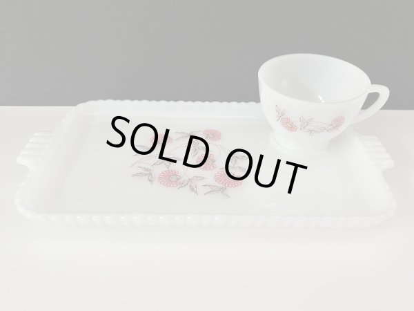 画像2: ファイヤーキング フルーレット 1958年〜1961年 スナックセット Fire-king ヴィンテージ USA (2)