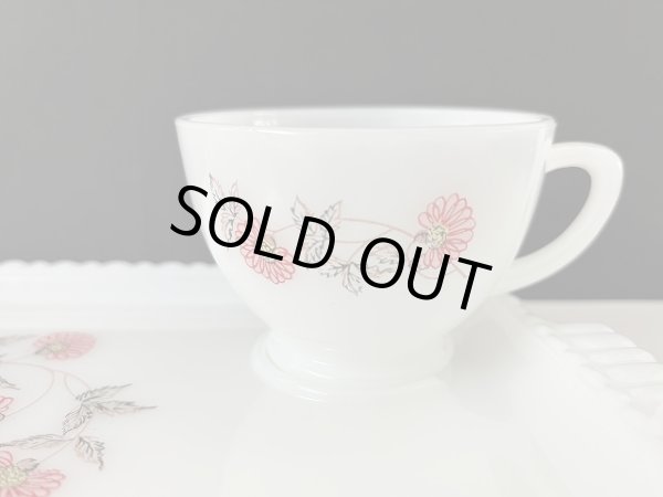 画像3: ファイヤーキング フルーレット 1958年〜1961年 スナックセット Fire-king ヴィンテージ USA (3)