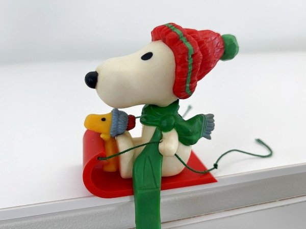 画像3: スヌーピー ウッドストック HALLMARK ストッキングハンガー 箱入り PEANUTS SNOOPY ヴィンテージ (3)