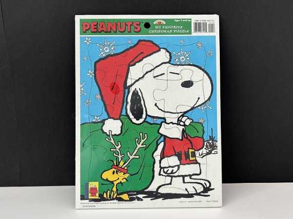画像1: デッドストック 未開封 PEANUTS スヌーピー パズル ヴィンテージ vintage USA SNOOPY (1)
