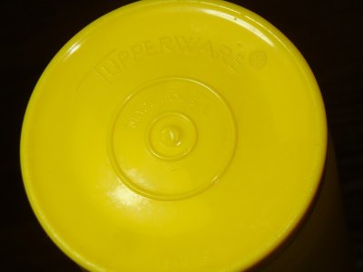 画像1: TUPPERWARE タッパーウェア ビンテージ18ozタンブラー レモンイエロー(made in USA)