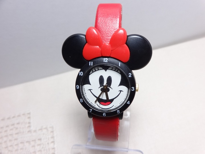 Disney ミニー腕時計（ホワイト\u0026ネイビー）◎定価¥9000