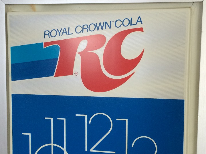 ビンテージ ロイヤルクラウンコーラ ROYAL CROWN COLA RC cola