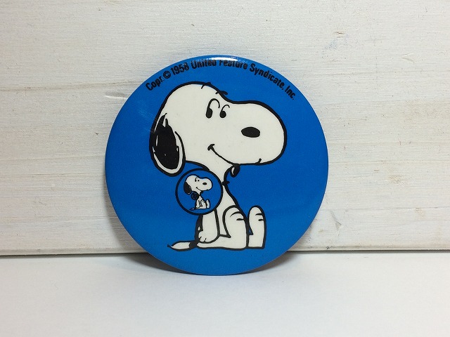 スヌーピー SNOOPY ビンテージ 缶バッジ 缶バッチ USA vintage