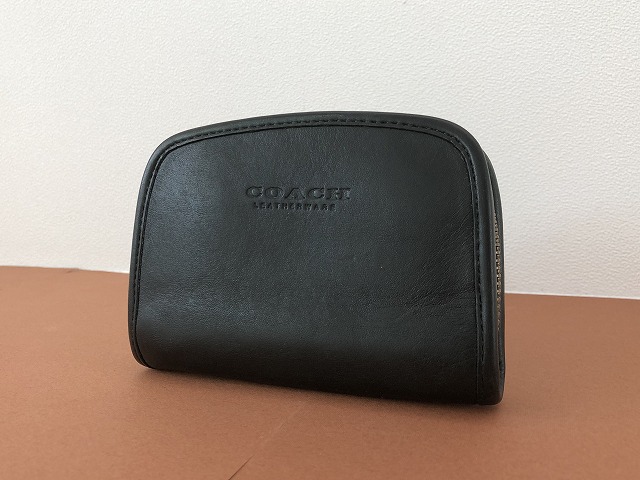 オールドコーチ OLD COACH レザーウォレット 小銭入れ ダークグリーン