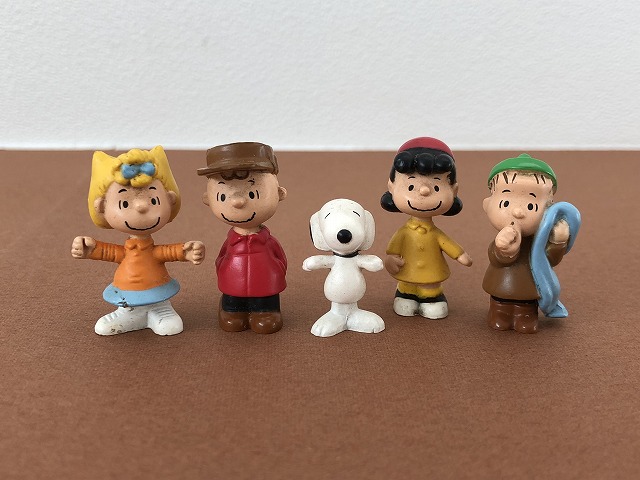Peanuts スヌーピー ミニフィギュアセット オールド ヴィンテージ Usa