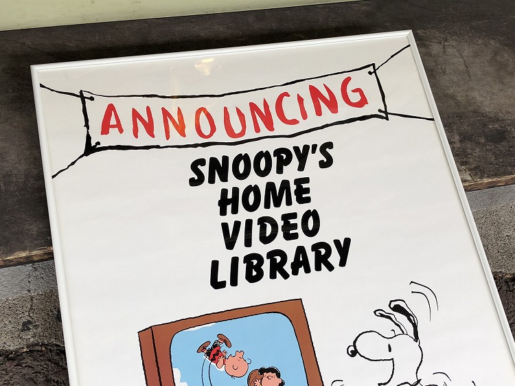 1970's 1980's スヌーピー ヴィンテージ ポスター USA SNOOPY poster
