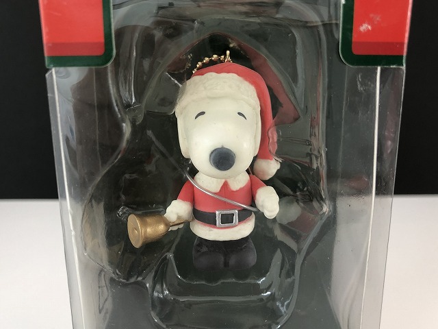 スヌーピー 箱入り サンタクロース フィギュア キーホルダー USA SNOOPY オールド ヴィンテージ