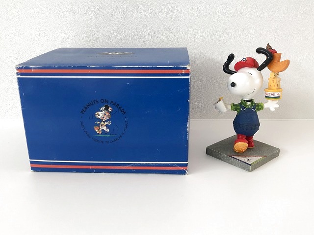 WESTLAND 箱付き スヌーピー 置物 PEANUTS ON PARADE オールド USA