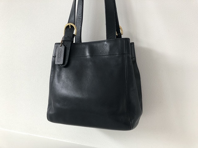 Old COACH オールドコーチ トートバッグ ネイビー - ショルダーバッグ