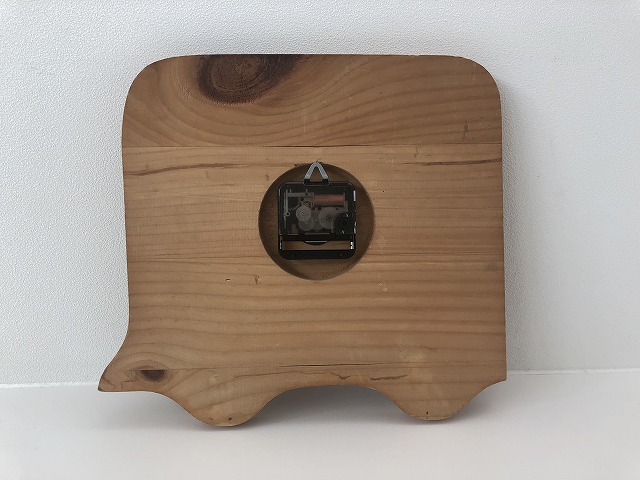 ヴィンテージ バスデザイン  木製 ウォールクロック 壁掛け時計