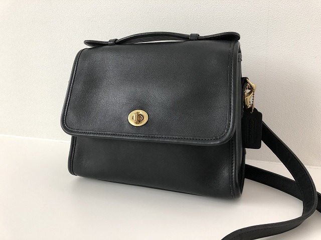 オールドコーチ OLD COACH 2WAY レザーバッグ 黒 ブラック ショルダー ...