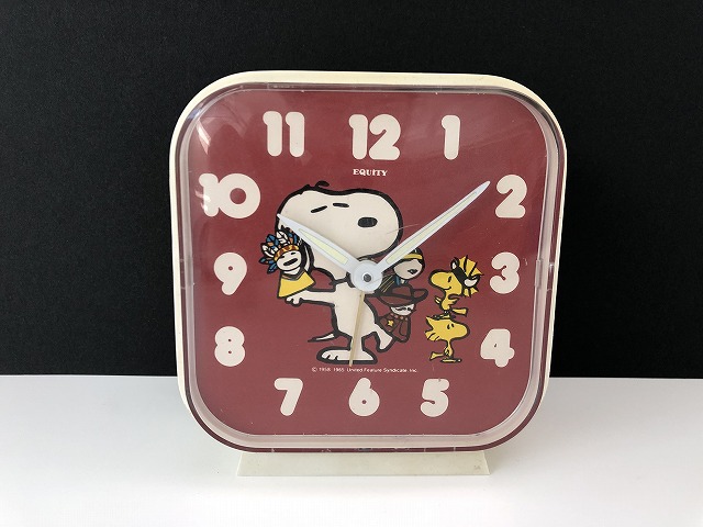 アンティークレトロ【2/24まで】SNOOPY ヴィンテージ 目覚まし時計 ...