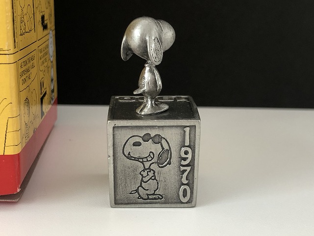 HALLMARK スヌーピー 箱付き PEANUTS GALLERY 2000年 pewter