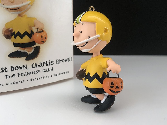 チャーリーブラウン ハロウィン Halloween HALLMARK オーナメント 箱入り スヌーピー PEANUTS フィギュア SNOOPY  オールド ビンテージ