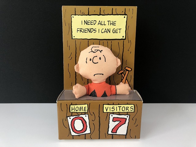 チャーリーブラウン アプローズ applouse コットンドール BOX入り 1980s 1990s USA ヴィンテージ PEANUTS スヌーピー