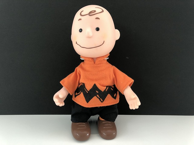 美品】PEANUTS チャーリーブラウン トーキングドール 約33cm-